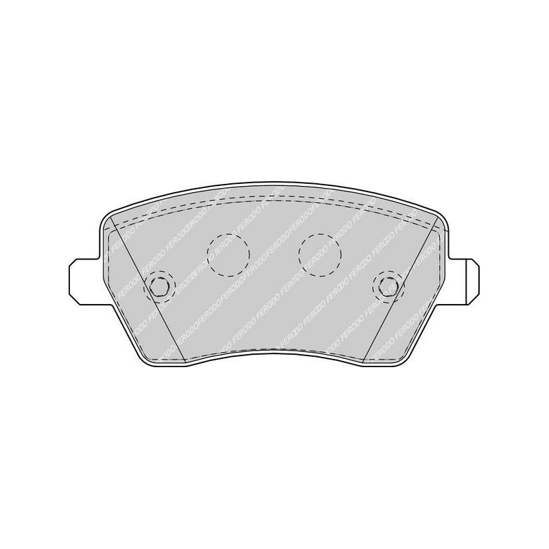 Ploščice zavorne CLIO III, IV, KANGOO, MODUS, DUSTER, LOGAN, LODGY, NOTE prednje
