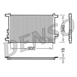 Kondensator Klimaanlage Alfa 147, 156