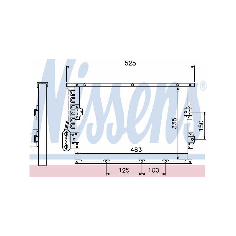 Kondensator Klimaanlage BMW E36 325 TDS