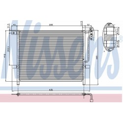 Condenser air conditioning BMW Z4