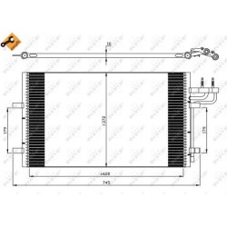 Kondensator Klimaanlage FORD C-Max, Focus C-Max, Focus