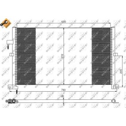 Kondensator Klimaanlage FORD Mondeo Mk3 16mm