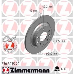 Brake disc MAZDA 6 rear