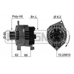 Lichtmaschine FIAT Ducato 94-02 diesel