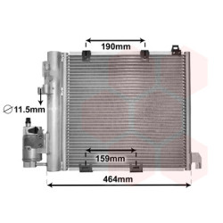 Kondensator Klimaanlage OPEL Astra G, Zafira A