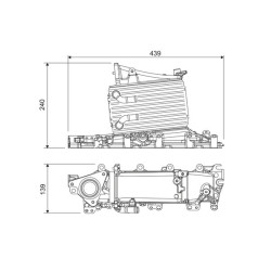 Hladnjak turbine AUDI, SEAT, ŠKODA, VW 1.6TDi, 2.0TDi