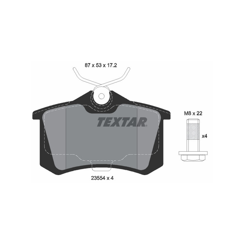 Brake Pads for Audi A3, Seat Leon, Škoda Octavia, VW Golf 7 – Rear - Car Parts Herkules