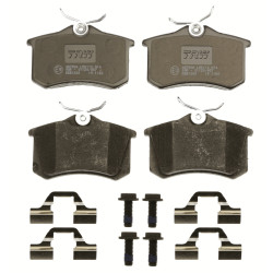 Brake Pads for Audi A3, Seat Leon, Škoda Octavia, VW Golf 7 – Rear - Car Parts Herkules