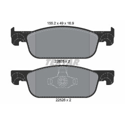 Bremsbeläge Renault Clio IV, Dacia Logan | Herkules