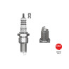 NGK BPR7EIX iridium spark plug for Škoda Superb I, Audi A6 C5, VW Passat B5 in silver on a white background