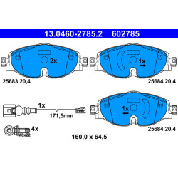 Brake pads Audi A3 SEAT Leon , SKODA Octavia VW Golf 7 front