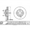 Bremsscheibe FIAT Croma, OPEL Signum, Vectra C, SAAB 9-3 vorne